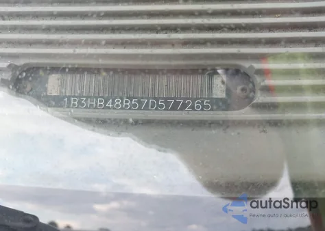 2007 Dodge Caliber из США, поврежденный, VIN 1B3HB48E57D577265